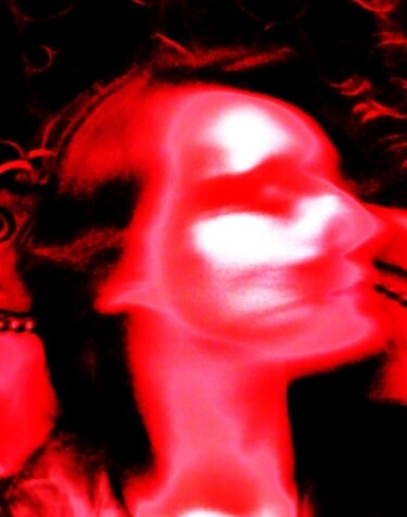 Autoportrait carmin